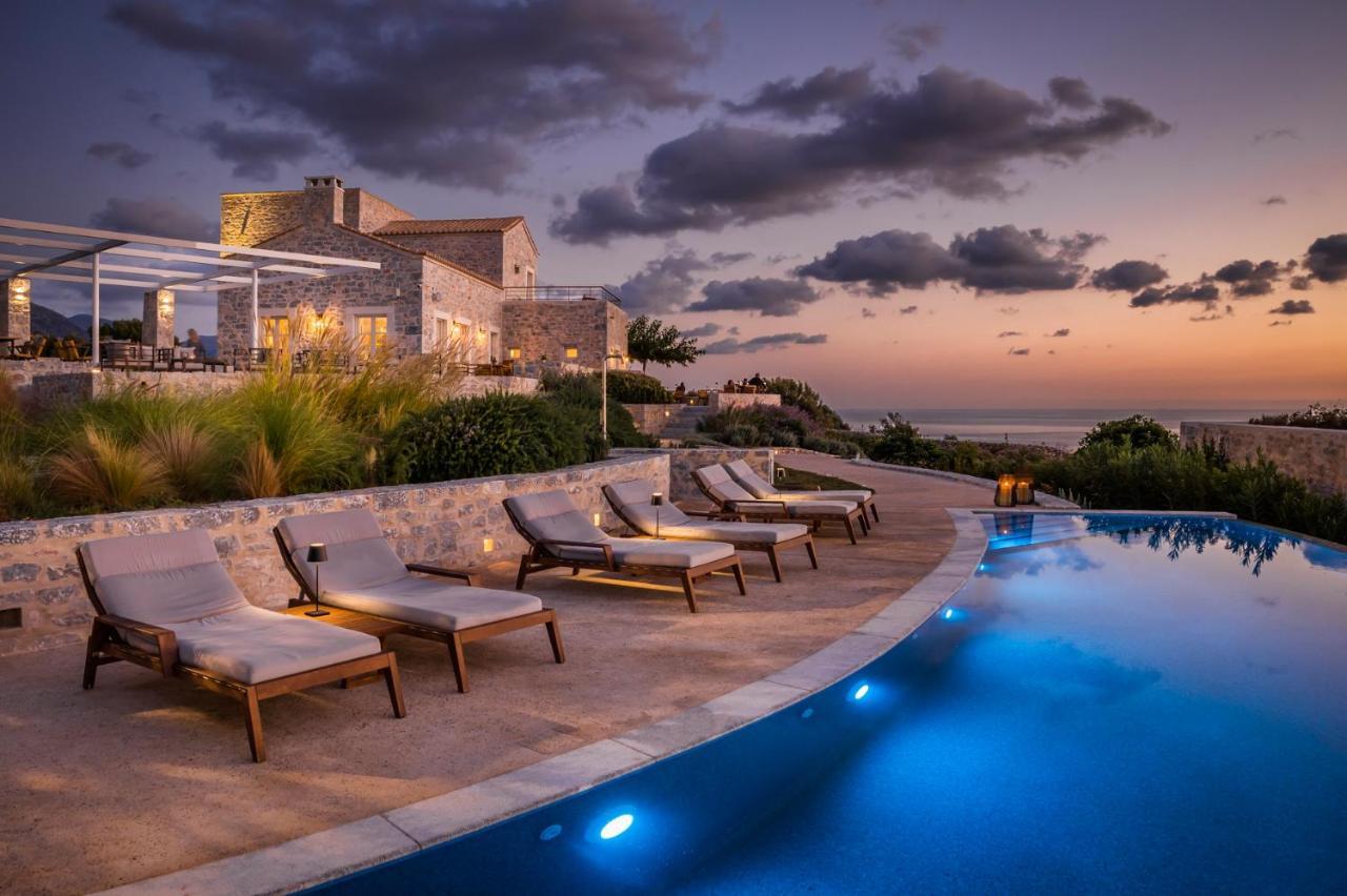Aria Estate Suites & Spa Areopoli Buitenkant foto