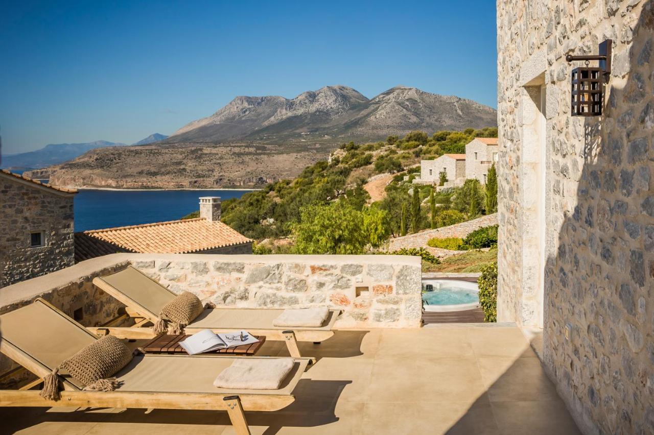 Aria Estate Suites & Spa Areopoli Buitenkant foto