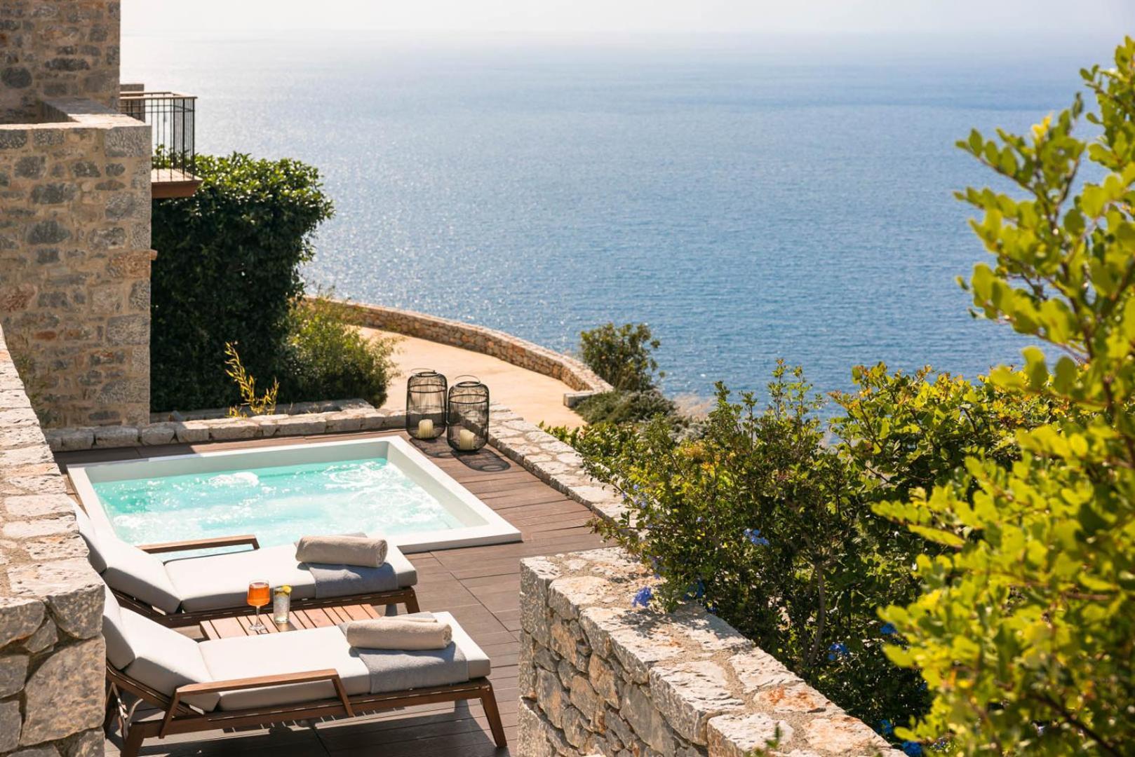 Aria Estate Suites & Spa Areopoli Buitenkant foto